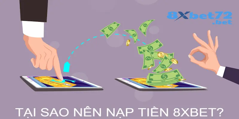 Hệ thống xử lý giao dịch nạp tiền 8XBet nhanh chóng