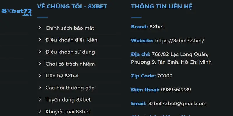 Hãy liên hệ CSKH của 8XBet ngay nếu gặp khó khăn