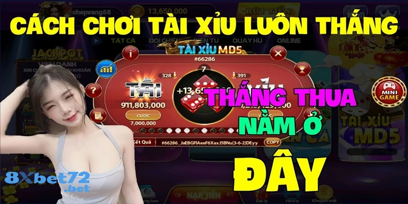 Cách chơi game tài xỉu online luôn thắng qua vài bước